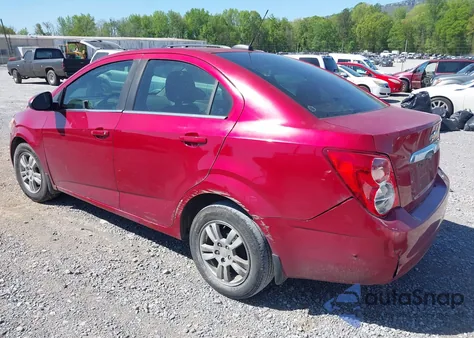 2015 Chevrolet Sonic Lt Auto from USA, damaged, VIN 1G1JC5SH9F4163171